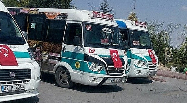 konya dolmuş ücretleri 2025